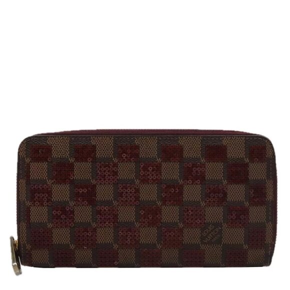 LOUIS VUITTON Damier Piet Zippy Wallet Long Wallet - Picture 1 of 16